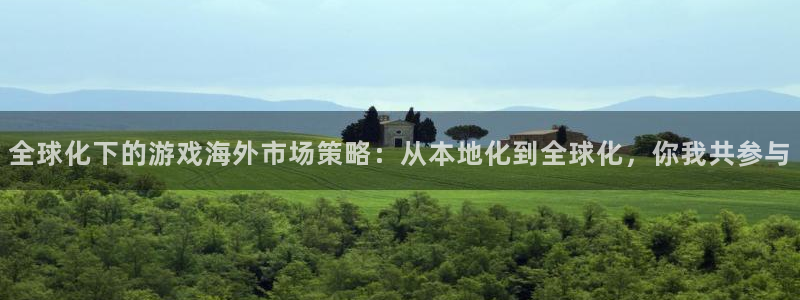bbin视讯官网挂机项目怎么样：全球化下的游戏海外市场策略：从本地化到全球化，你我共参与